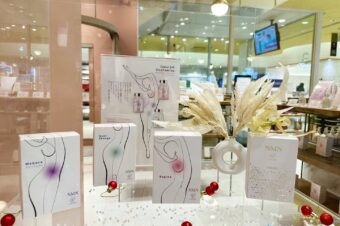 新宿マルイにて、クー・ジョリのコンセプトショップ。